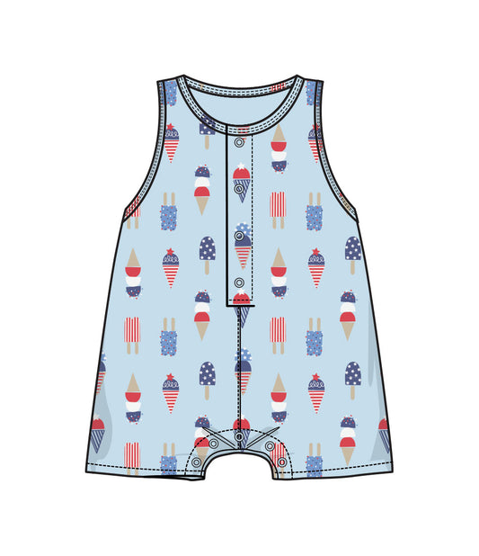 American Ice Cream Romper