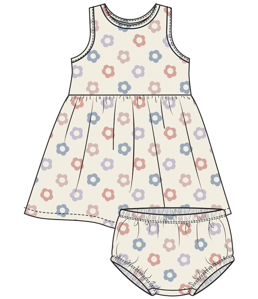 Daisy Pop Dress and Bloomer