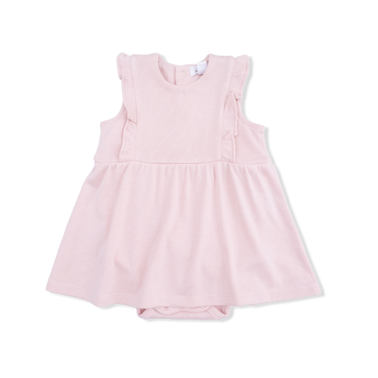 Pink Ruffle Bodysuit
