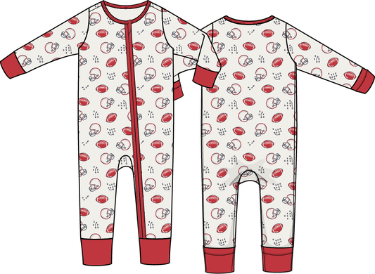Touchdown Time Convertible Romper