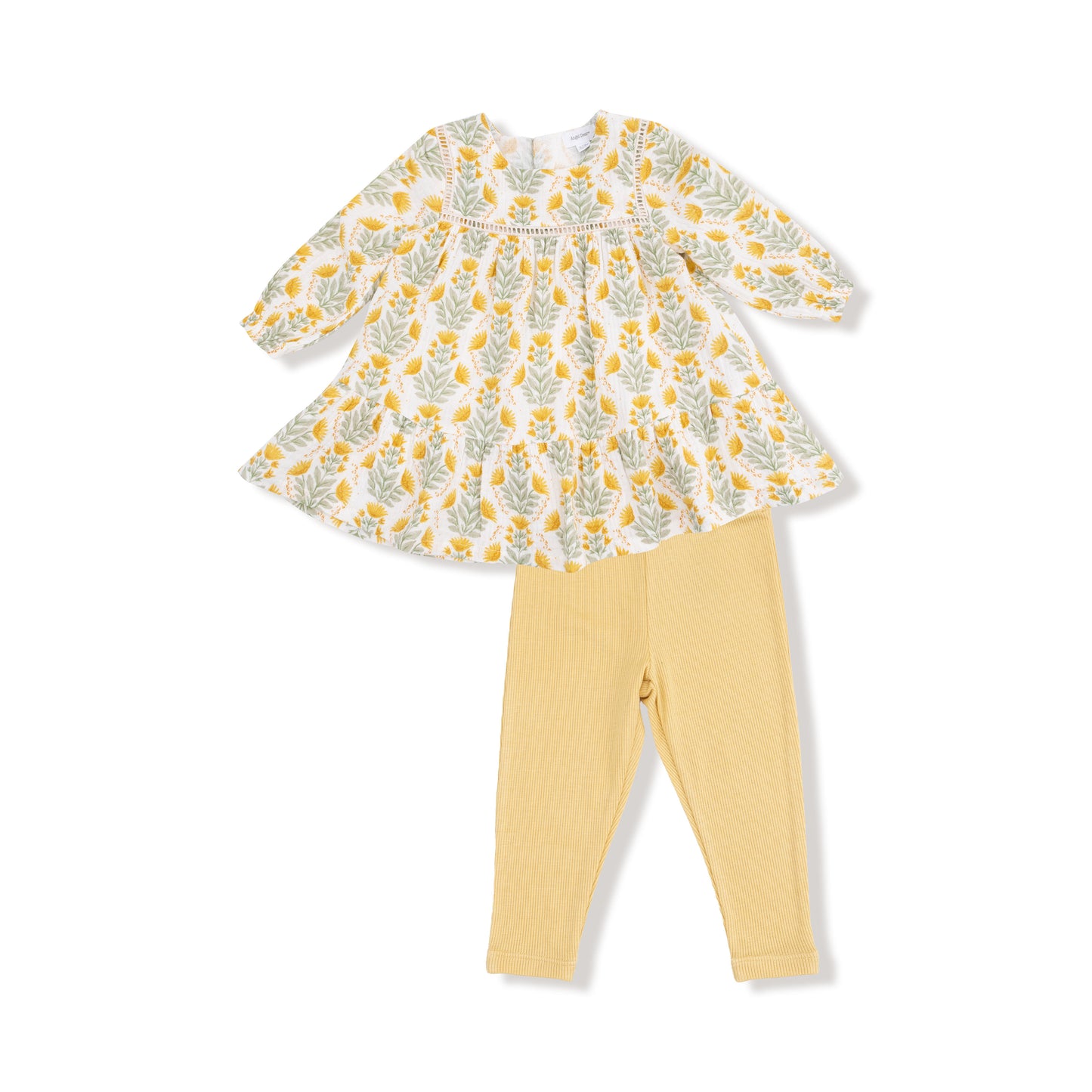 Winter Dandelions Dress and Legging Set