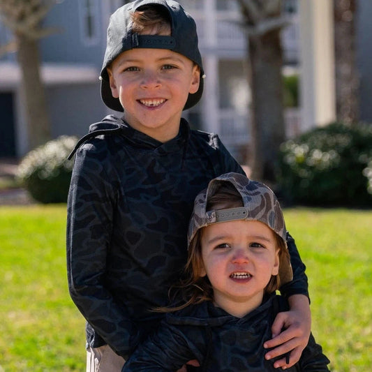 Performance Hoodie - Black Camo