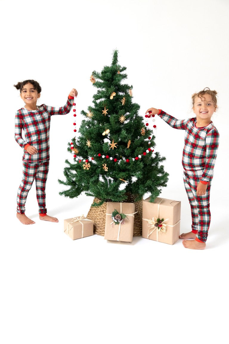 Holiday Plaid Loungewear Set