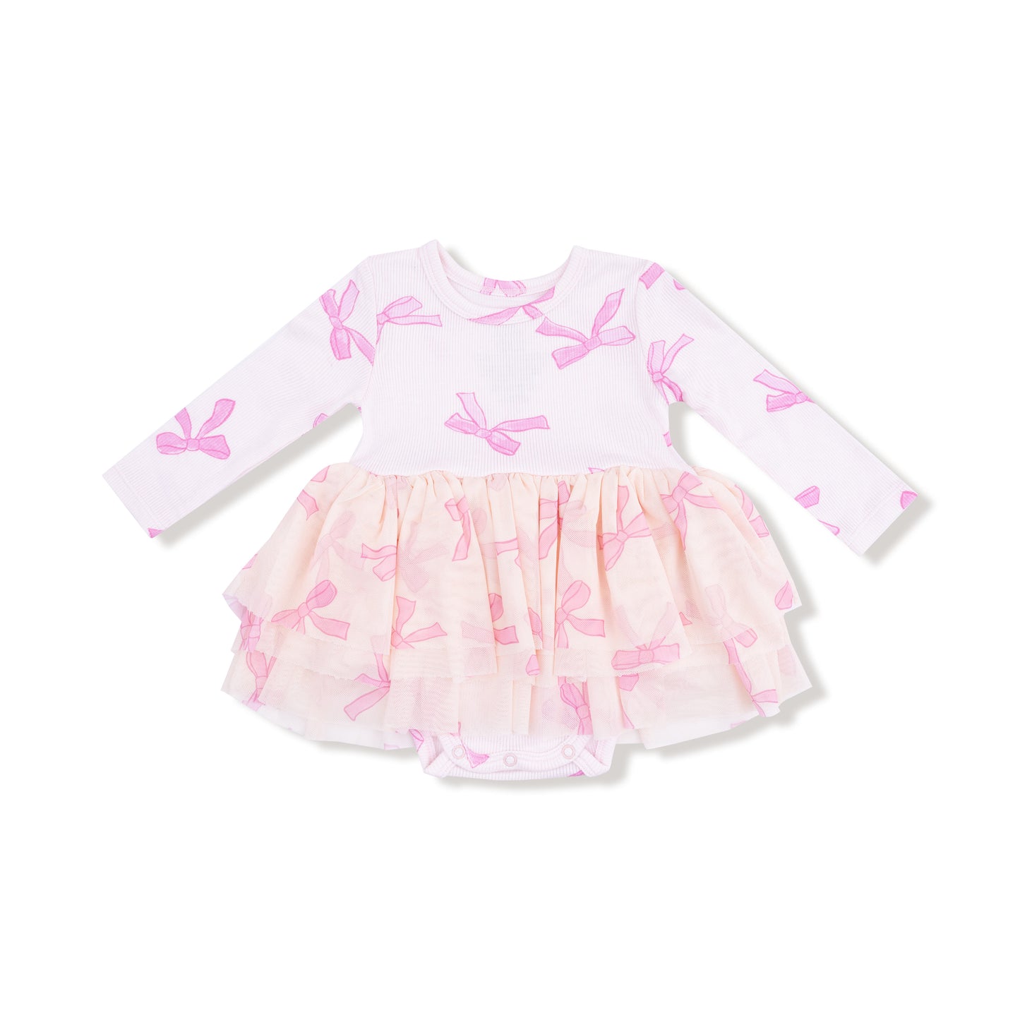 Pretty Bows Tutu Bodysuit