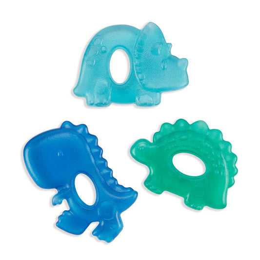 Cutie Coolers™ Water Filled Teethers (3-pack) - dino