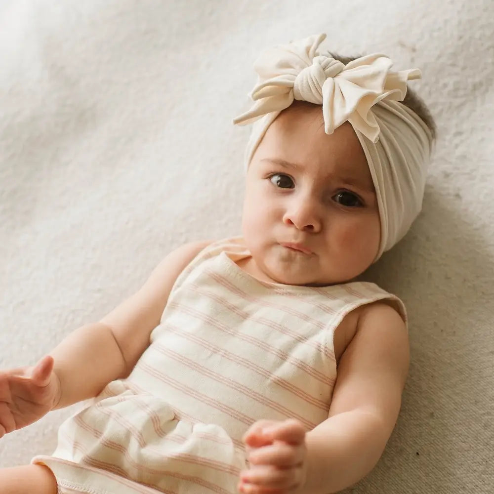 FAB-BOW-LOUS Headband-Oatmeal