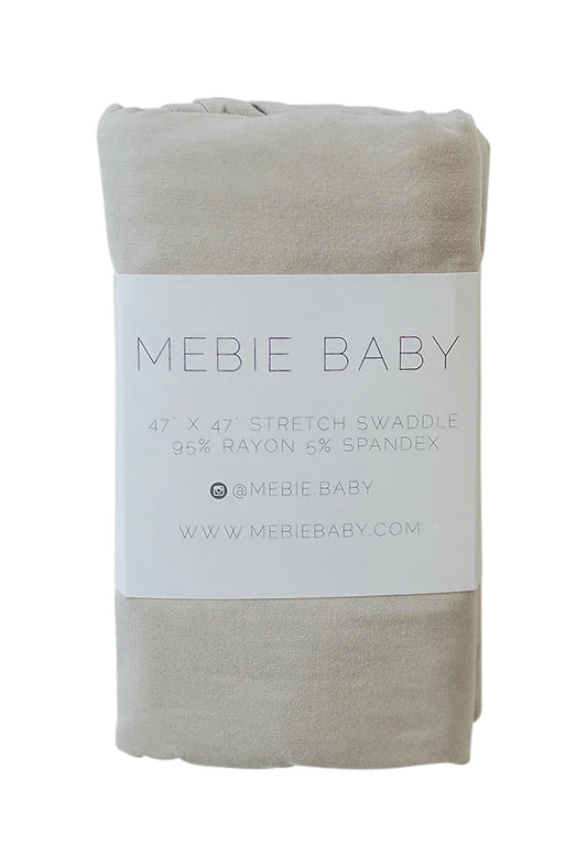Oatmeal Stretch Swaddle Blanket