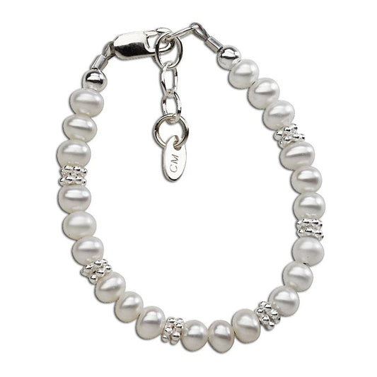 Victoria - Sterling Silver Pearl Bracelet