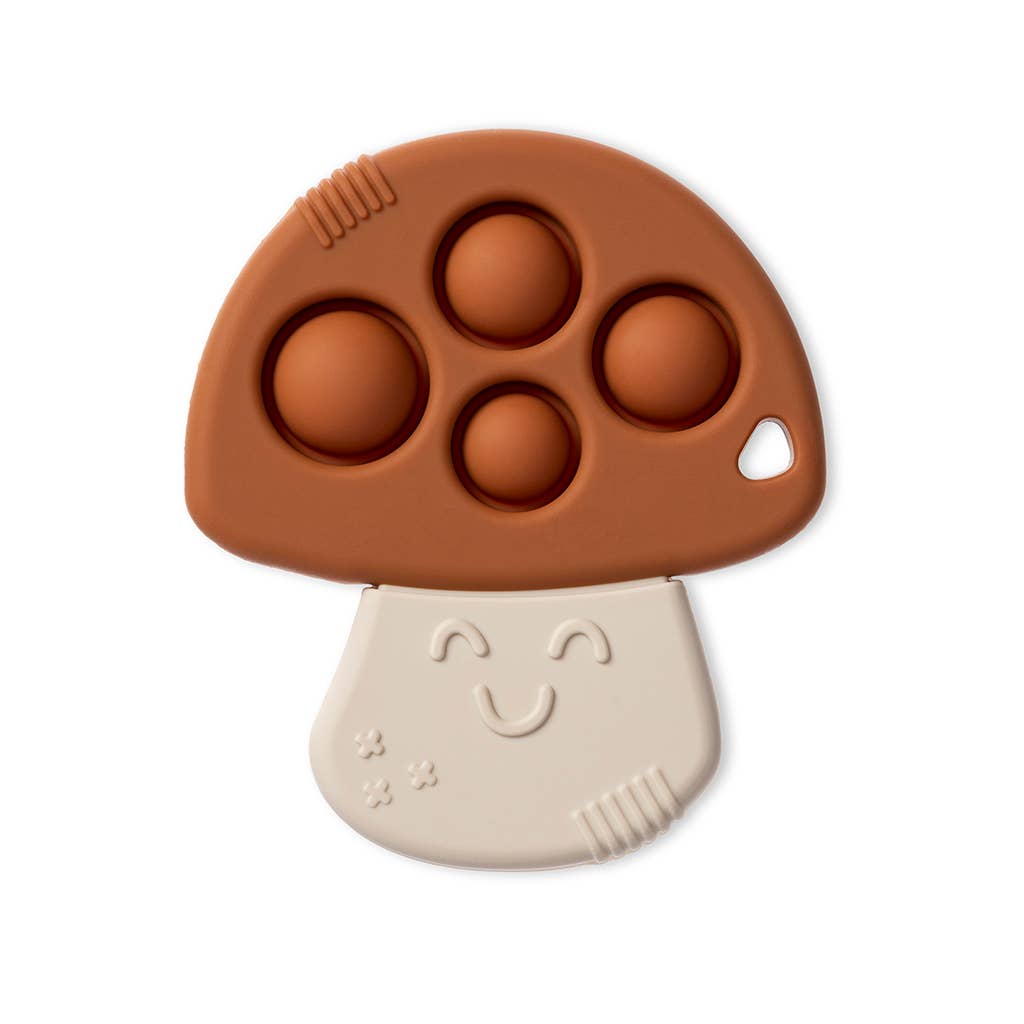 Itzy Pop Mushroom Teether Toy