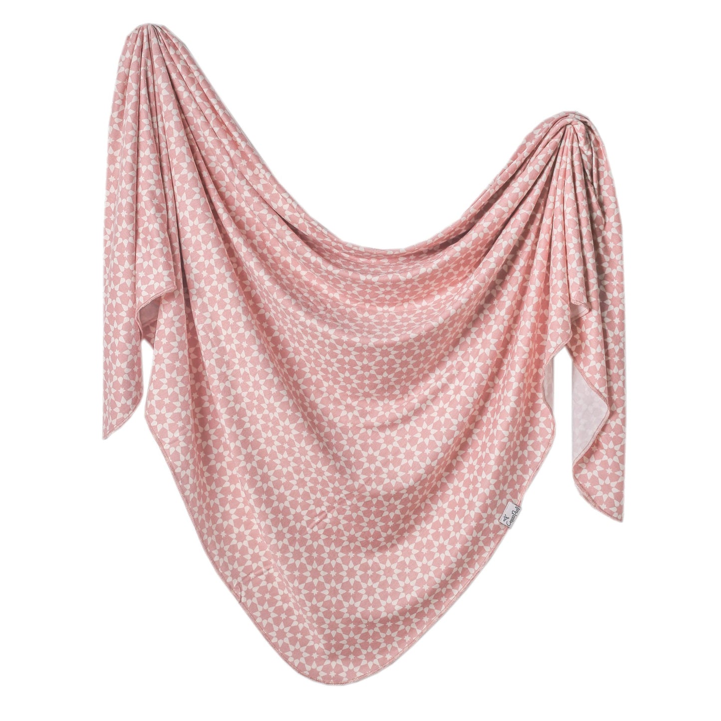 Copper Pearl Knit Swaddle Blanket