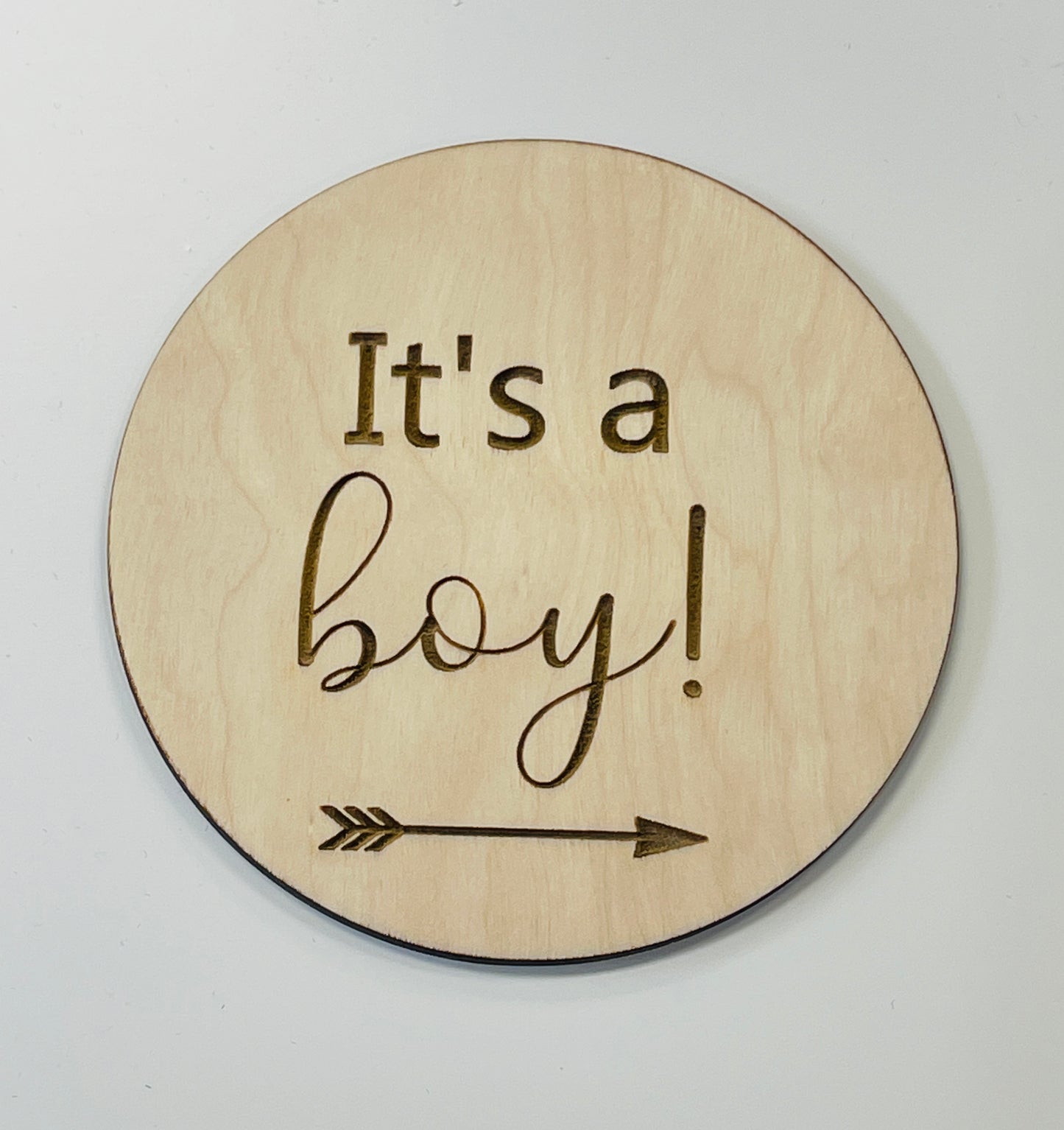 It's a Boy - 4" disc