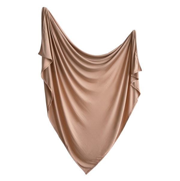 Mushie Stretchy Swaddle - Natural